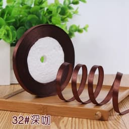 New 1/4"6mm (22 Meters/roll) Red Color Grosgrain Ribbon Wedding Decoration Making Bowknots Gift Packing Belt Sewing Accessories