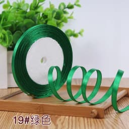 New 1/4"6mm (22 Meters/roll) Red Color Grosgrain Ribbon Wedding Decoration Making Bowknots Gift Packing Belt Sewing Accessories
