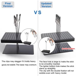 Evemodel 14X9 Holes Painting Stand Base 10pcs 20pcs Alligator Clips With Rubber Cover Set Updated Modeling Tools GJJC09