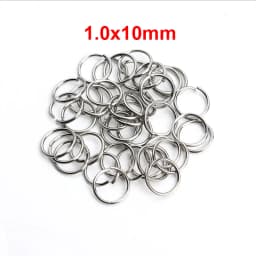 Louleur High Quality Stainless Steel Open Jump Ring Round Gold Color Split Rings For Diy Jewelry Making Findings Wholesale