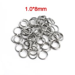 Louleur High Quality Stainless Steel Open Jump Ring Round Gold Color Split Rings For Diy Jewelry Making Findings Wholesale