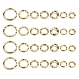 Louleur High Quality Stainless Steel Open Jump Ring Round Gold Color Split Rings For Diy Jewelry Making Findings Wholesale