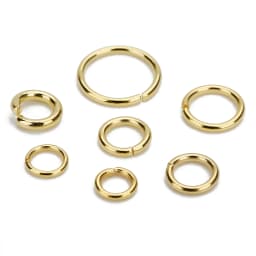 Louleur High Quality Stainless Steel Open Jump Ring Round Gold Color Split Rings For Diy Jewelry Making Findings Wholesale