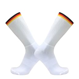Anti Slip Silicone Summer Aero Socks Whiteline Cycling Socks Men Bicycle Sport Running Bike Socks Calcetines Ciclismo