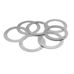 M12-M70 Shim Stainless Steel Ultra Thin Adjusting Flat Washer High Precision Axle Bearing Spacer Gasket Thick 0.1 0.2 0.3 0.5 1.