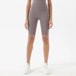 SOISOU Nylon Women's Shorts Gym Yoga Cycling Shorts High Waist Elastic Breathable No T Line Fitness Womens Clothing 24 Colors