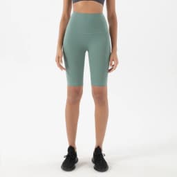 SOISOU Nylon Women's Shorts Gym Yoga Cycling Shorts High Waist Elastic Breathable No T Line Fitness Womens Clothing 24 Colors