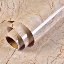 60CM Vinyl Self-adhesive Marble Wallpaper PVC DIY Waterproof Oilproof Wall Stickers Kitchen Bathroom Cabinets Counter Decoration