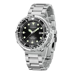 FOXBOX Top Brand Fashion Diver Watch Men 50ATM Waterproof Date Clock Sport Watches Mens Quartz Wristwatch Relogio Masculino