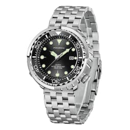 FOXBOX Top Brand Fashion Diver Watch Men 50ATM Waterproof Date Clock Sport Watches Mens Quartz Wristwatch Relogio Masculino