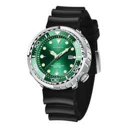 FOXBOX Top Brand Fashion Diver Watch Men 50ATM Waterproof Date Clock Sport Watches Mens Quartz Wristwatch Relogio Masculino