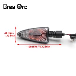 2Pcs Motorcycle Front Rear Turn Signal Light Lamp Blinker For Triumph Daytona 675 675R Tiger 800 800XC 1050