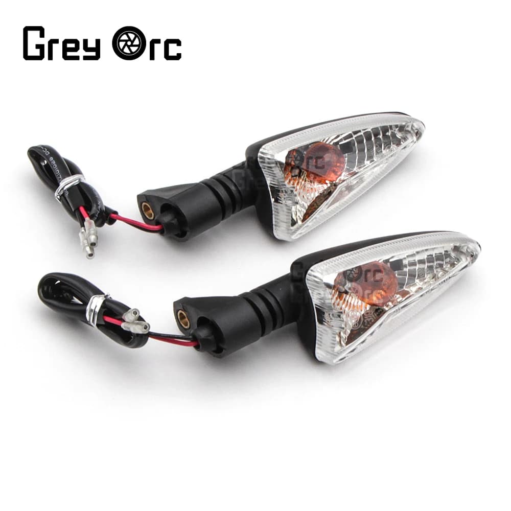 2Pcs Motorcycle Front Rear Turn Signal Light Lamp Blinker For Triumph Daytona 675 675R Tiger 800 800XC 1050