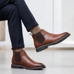 40~46 Men Chelsea Boots Brand Retro Comfortable Fashion Men Boots
