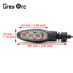 For Triumph Tiger 850 1050 Sport 900 GT Rally 800 1200 Trident 660 2021 LED Turn Signal Light 2 Wires Indicator Flashing Lamps