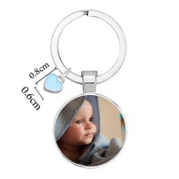 Popular Personalized Photo Pendants, Custom Keychains, Baby Photos, Mom, Dad, And Grandparents’ Favorite Gifts, Gifts For Family
