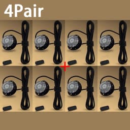 Fashion Swivel Buckle Laces Automatic Shoelace Without Ties Kids Adult Sneakers No Tie Shoe Laces Shoe Accessories 1Pair/2Pair