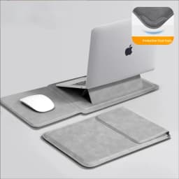 Laptop Sleeve Case 13 14 15 15.6 16Inch For Huawei HP DELL Bag For Macbook Air Pro 13 13.6 M4 Notebook Case with Stand Men Women