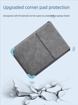 Laptop Sleeve Case 13 14 15 15.6 16Inch For Huawei HP DELL Bag For Macbook Air Pro 13 13.6 M4 Notebook Case with Stand Men Women