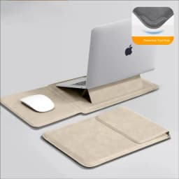 Laptop Sleeve Case 13 14 15 15.6 16Inch For Huawei HP DELL Bag For Macbook Air Pro 13 13.6 M4 Notebook Case with Stand Men Women