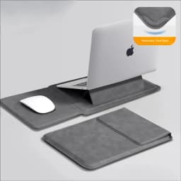 Laptop Sleeve Case 13 14 15 15.6 16Inch For Huawei HP DELL Bag For Macbook Air Pro 13 13.6 M4 Notebook Case with Stand Men Women