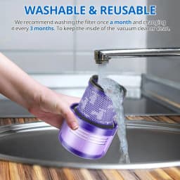 For Dyson V11 Animal / V11 Torque Drive V15 Detect Accessories Washable Filter Cyclone Vacuum Cleaner Replacement Spare Parts