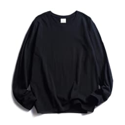 WAVLATII Women O-neck Long Sleeve T shirts Lady White Cotton Tops Female Soft Casual Tees Women's Black T-shirt