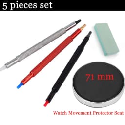 3/5/6/9PCS Watch Hand Pressers Pusher Fitting Set Kit Watchmakers Watch Repair Tool Kit Double-ended Needle Pen And Needle Set