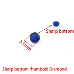 Watch Head Crown Sapphire Accessories For Cartier Tank Series Parts Tools