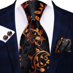 Blue Business Solid Plaid Striped Men's Tie NeckTie 8.5cm Ties for Men Formal Gold Orange Wedding High Quality Gravata Silk