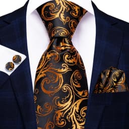 Blue Business Solid Plaid Striped Men's Tie NeckTie 8.5cm Ties for Men Formal Gold Orange Wedding High Quality Gravata Silk