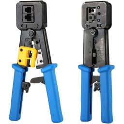 RJ45 Crimper Hand Network Tools Pliers RJ12 Cat5 Cat6 8P8C Cable Stripper Pressing Clamp Tongs Clip Multi Function