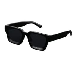 1PC Unisex Plastic Fashion Square Frame Sunglasses For Street Photography And Beach Trips Driving Accessories