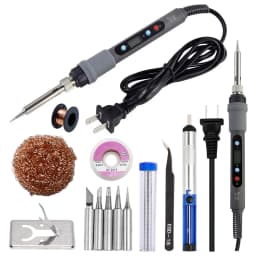 New Electric Soldering Iron 60W / 80W Digital Adjustable Temperature Desoldering Welding Repair Solder Tools