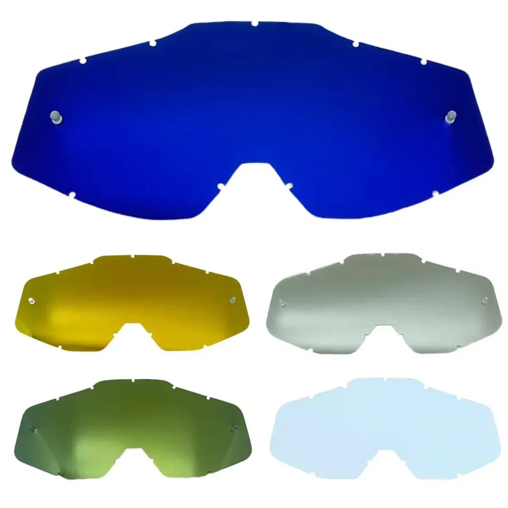 Motocross Glasses Replace Lens Offroad Motorbike ATV Motorcycle Goggles Color Lens Helmet Glasses Lens Accessories Spare Lens