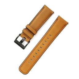Vinatge Distressed Leather Strap For Huawei Watch GT 2 Bracelet For Samsung Galaxy Active 2 Amazfit Bip 20mm 22mm Watchbands