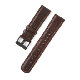 Vinatge Distressed Leather Strap For Huawei Watch GT 2 Bracelet For Samsung Galaxy Active 2 Amazfit Bip 20mm 22mm Watchbands