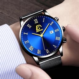 Luxury Fashion Mens Minimalist Watches Luxury Quartz Watch Men Business Casual Clock reloj hombre