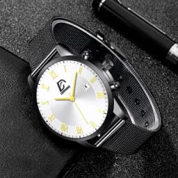 Luxury Fashion Mens Minimalist Watches Luxury Quartz Watch Men Business Casual Clock reloj hombre