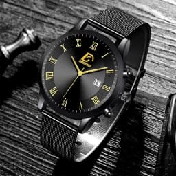 Luxury Fashion Mens Minimalist Watches Luxury Quartz Watch Men Business Casual Clock reloj hombre