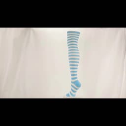 Cute Over-Knee Socks Black Lolita Striped Socks Sexy Thighs High-Tube Nylon Long Stockings Women's Funny Christmas Gifts