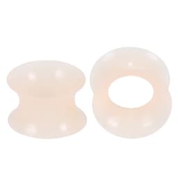 2Pcs Silicone Ear Plugs and Tunnels Ear Piercings Earlets Screwed Earring Expander Ear Gauges Body Jewelry Piercings