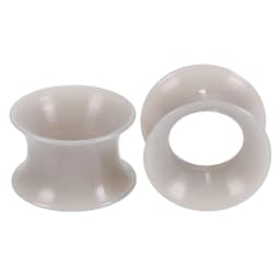 2Pcs Silicone Ear Plugs and Tunnels Ear Piercings Earlets Screwed Earring Expander Ear Gauges Body Jewelry Piercings