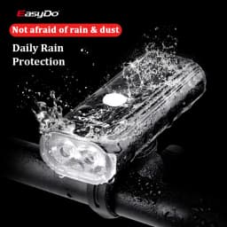 EasyDo Bicycle Front Light USB Rechargeable Bike Headlight 1000 Lumens High Power Led Flashlight for MTB Road Bike Accessories