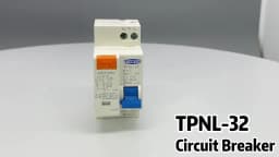TOMZN 1PCS TPNL DPNL 230V 1P+N Residual Current Circuit Breaker With Over And Short Current Leakage Protection RCBO MCB