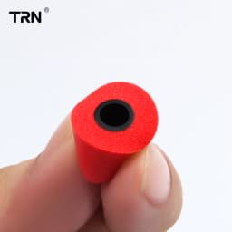 TRN 3Pairs (6pcs) Earphone Memory Cotton Earmuffs Rebound Earplugs PU Sponge Memory Sponge Earphone Eartips V90 MT1 ST1 BA15