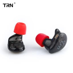 TRN 3Pairs (6pcs) Earphone Memory Cotton Earmuffs Rebound Earplugs PU Sponge Memory Sponge Earphone Eartips V90 MT1 ST1 BA15