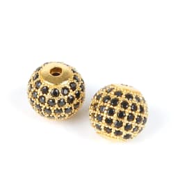 Copper Micro Pave Zircon Crystal CZ Geometry Crown Leopard Helmet Skull Loose Spacer Beads for Jewelry Making DIY Men Bracelet