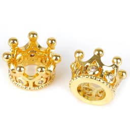 Copper Micro Pave Zircon Crystal CZ Geometry Crown Leopard Helmet Skull Loose Spacer Beads for Jewelry Making DIY Men Bracelet