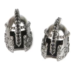 Copper Micro Pave Zircon Crystal CZ Geometry Crown Leopard Helmet Skull Loose Spacer Beads for Jewelry Making DIY Men Bracelet